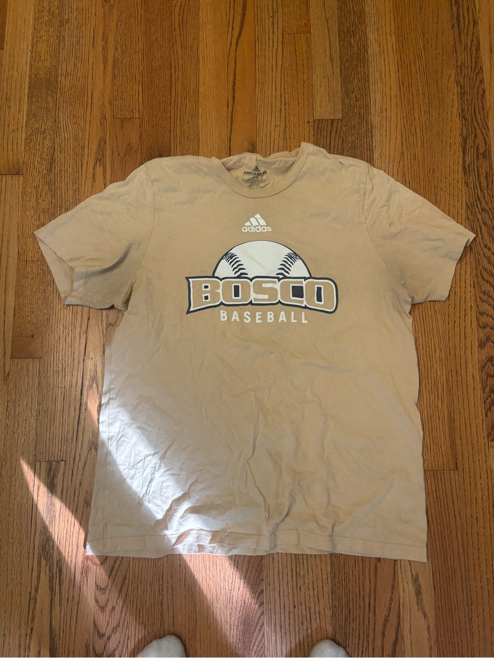 St John Bosco Braves High School Adidas Short Sleeve Baseball Top T-Shirt Fair
